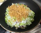 A picture of step 3 of Japanese Squid Okonomiyaki Pancake.