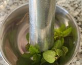 A picture of step 1 of Lemon Mint Masala Shikanji.