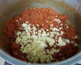 A picture of step 4 of Gajar ka halwa.