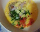 A picture of step 3 of Yummy Omelet😋😋.