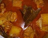 A picture of step 3 of MuttonJhol.