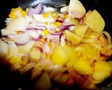A picture of step 3 of Pulao.