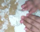 A picture of step 5 of Rice flour tortilla (gluten free).