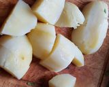 Cukiniowa fritata ze smażonym karasiem krok przepisu 4 zdjęcie