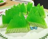 Gambar langkah 6 resipi 👩🍳Agar-Agar Santan Pandan.