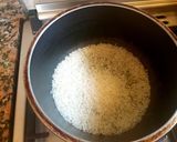 Foto del paso 2 de la receta: Mariscos con leche de coco y arroz verde. #caminodesabores