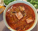 Hình bước làm 2 của món Canh giá đỗ Hàn Quốc