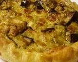Pesto, aubergine and mozzarella pie recipe step 4 photo