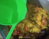 A picture of step 8 of Swaminarayan Kadhi Khichdi (Satvik Khichdi).