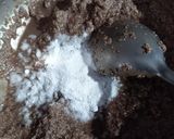 A picture of step 2 of Chocolate idli.