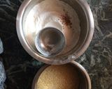 A picture of step 1 of Masala dosa.