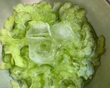 Hình bước làm 1 của món Khổ Qua Chà Bông