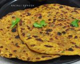 A picture of step 8 of Missi Roti.