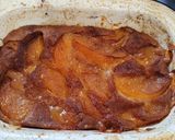 A picture of step 2 of Gluten free Peach cobbler.