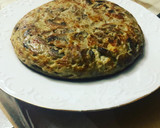 Foto del paso 6 de la receta: Tortilla de berenjena y champiñones