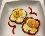 Foto del paso 5 de la receta: Huevos Fritos con “toque”de pimiento rojo