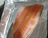 A picture of step 1 of Baked fish veggies.