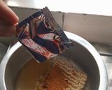 A picture of step 1 of Maggi poppers.