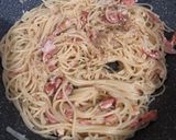 Foto langkah ke 5 dari resep Spaghetti carbonara.
