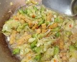 Foto langkah ke 6 dari resep Tumis kembang Turi, tempe dan teri.