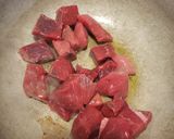 A picture of step 1 of Stewed Beef.