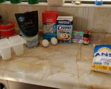 Foto del paso 1 de la receta: Helado de sal marina (Kingdom Hearts Sea salt hice cream)
