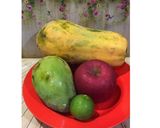 Foto langkah ke 1 dari resep Diet Juice Mango Papaya Lime Apple.