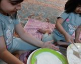 عکس مرحله 2 از دستور پیراشکی کرم دار