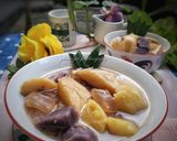 Foto langkah ke 4 dari resep Kolak Campur (Ubi, Pisang & Kolang kaling).