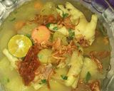Foto langkah ke 3 dari resep Sop singkong ceker kuning ala ku.