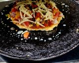 A picture of step 5 of Paneer Potato Rosti Pizza.