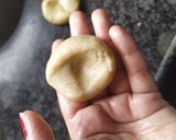 A picture of step 6 of Soft melting balushahi.