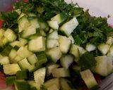 A picture of step 5 of Mediterranean Orzo Pasta Salad.