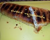 Foto del passaggio 3 della ricetta Rustico di Sfoglia Ricotta e Salame