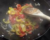 Foto del paso 3 de la receta Fajitas rápidas de aprovechamiento: idea de cena