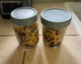 A picture of step 5 of Pickled eggplants (with miso and mustard).