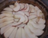 Foto del paso 4 de la receta: Torta de manzana invertida 🍎