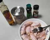 รูปขั้นตอนการทำที่ 1 ของ ไก่อบน้ำผึ้งไมโครเวฟ