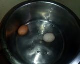 A picture of step 2 of Scotched Egg #4weeksChallenge.