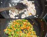 A picture of step 3 of Veg & Oats Khichdi.