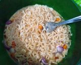 Foto langkah ke 3 dari resep 18. Dadar Mie & Sambal Kecap.