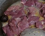 عکس مرحله 2 از دستور خوراک جگر مرغ