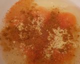 A picture of step 4 of Grated bread eggs pizza.