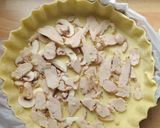 Une image de l'étape 2 de Quiche poulet champignons.