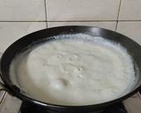 A picture of step 1 of Mango phirni.