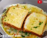 A picture of step 2 of Veg Double Egg And Cheese Sandwich Breakfast Recipe.