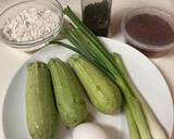 Bakwan Turki/Mcver/Zucchini fritters langkah memasak 1 foto