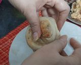 A picture of step 5 of Layered Aloo Paratha.