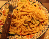 Foto del paso 4 de la receta: Ensalada de espaguettis partidos