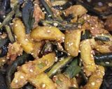 आलू  भिंडी की सूखी सब्जी (Aloo bhindi ki sookhi sabzi recipe in hindi) रेसिपी चरण 5 फोटो